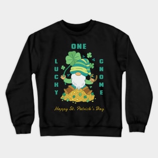 One Lucky Gnome - St. Valentine's Day Crewneck Sweatshirt